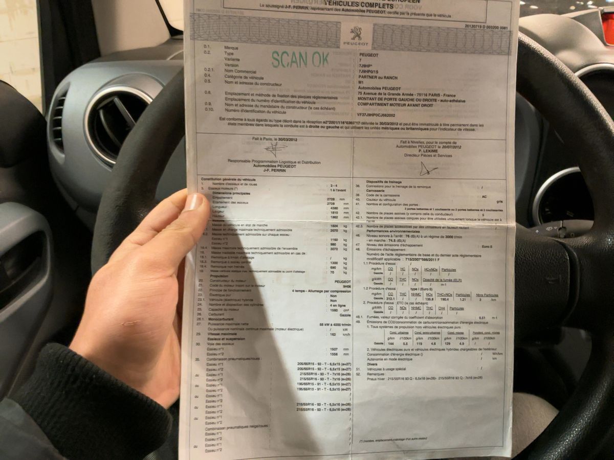 Peugeot Partner 1.6 HDi Active