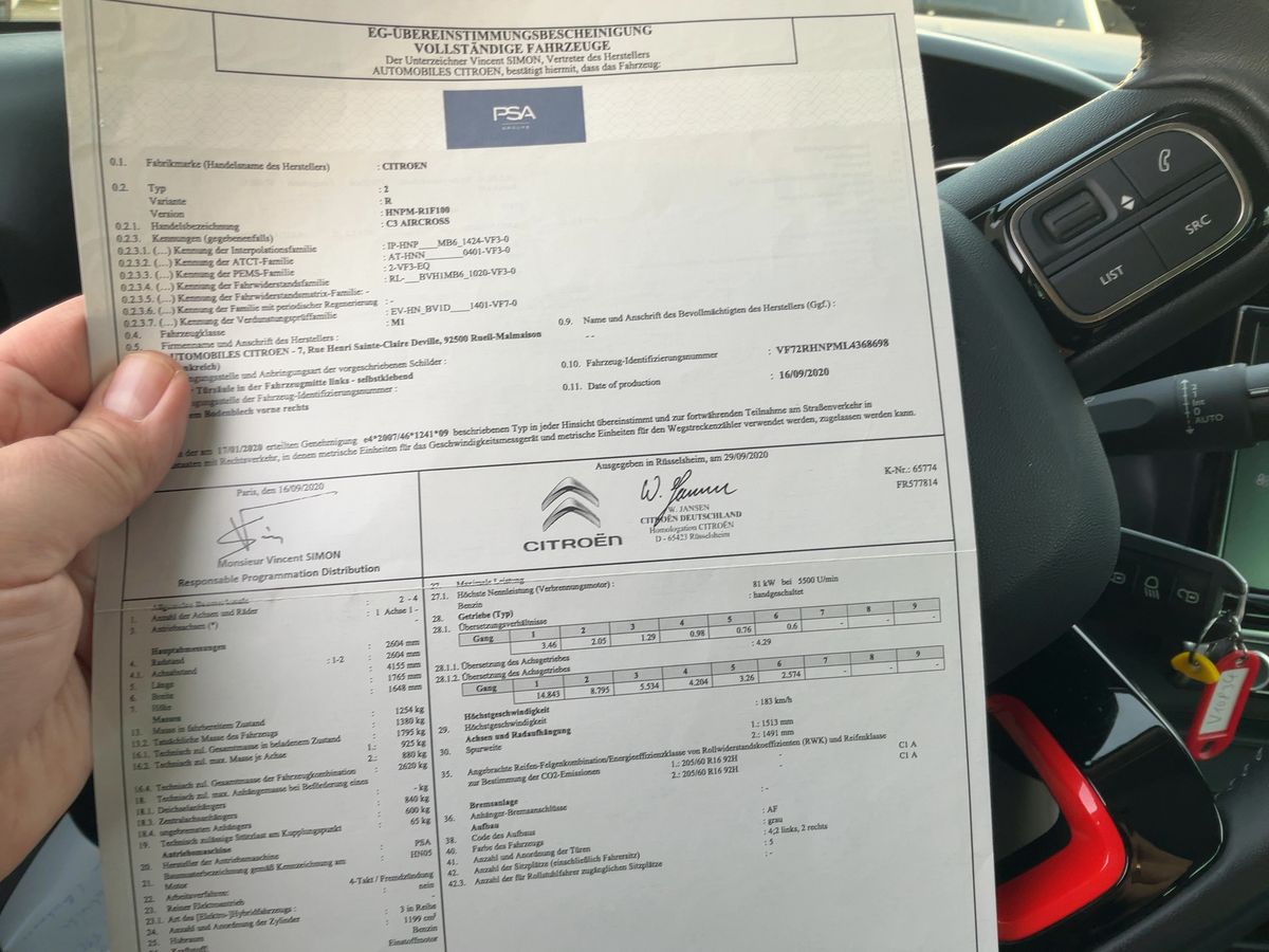 Citroen C3 Aircross 1.2 PureTech Shine