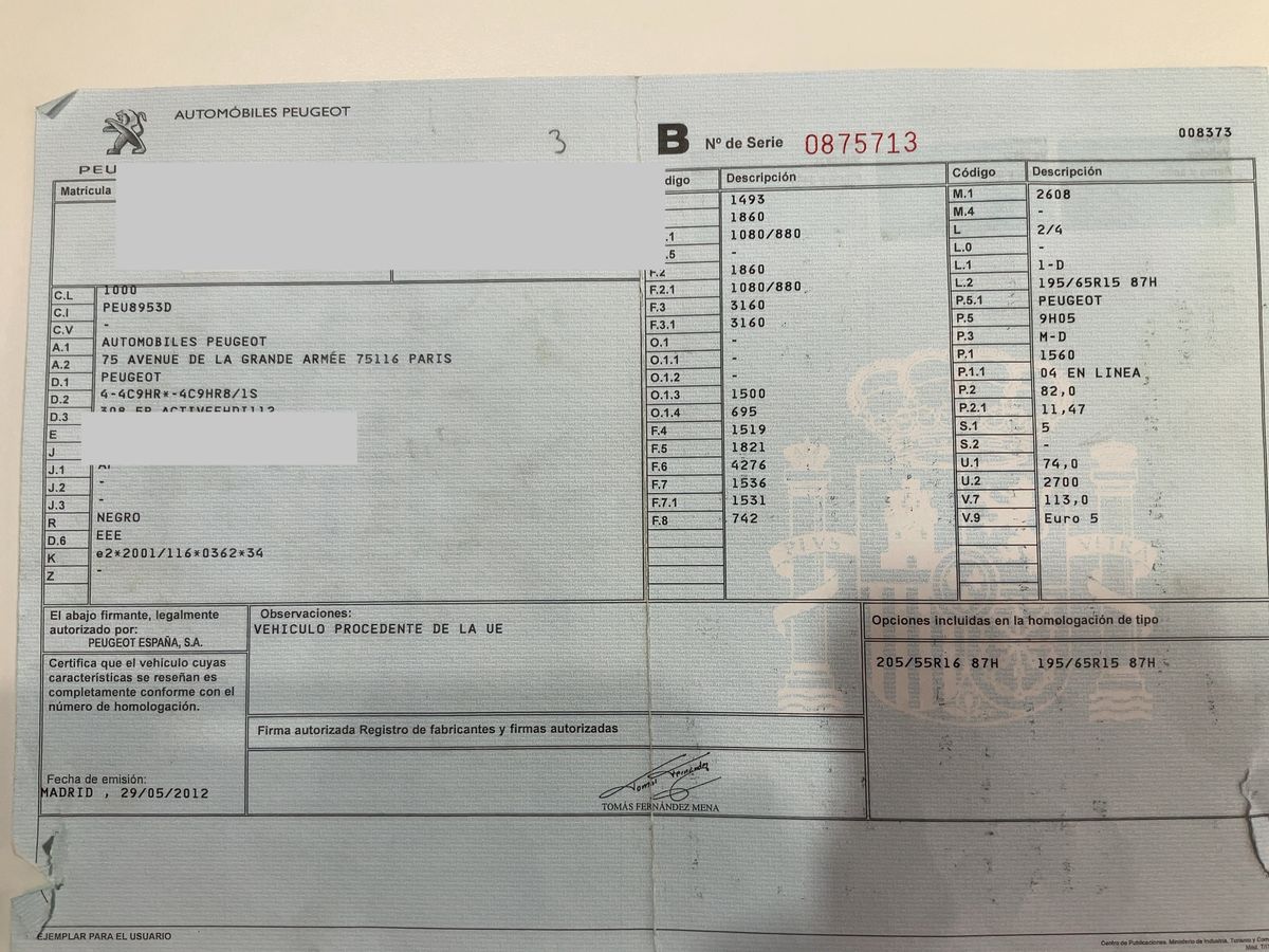Peugeot 308 d'occasion