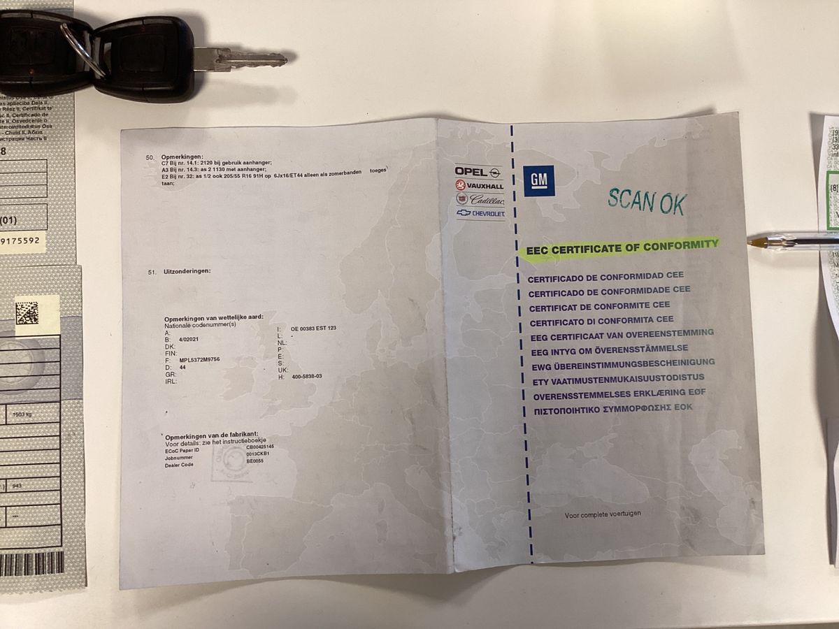 Opel Zafira d'occasion