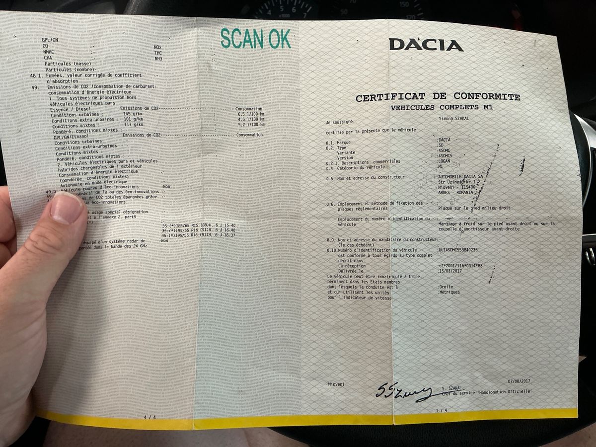 Dacia Logan d'occasion