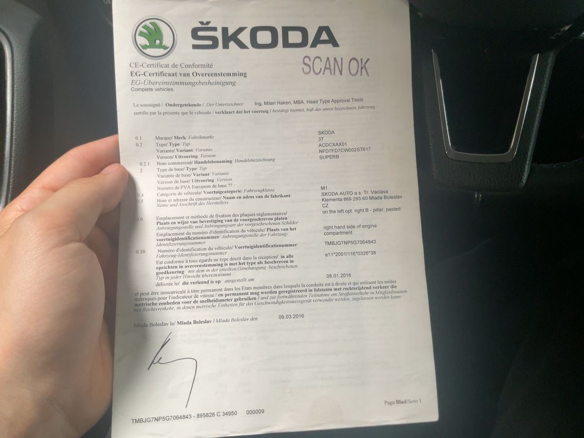 Skoda Superb d'occasion
