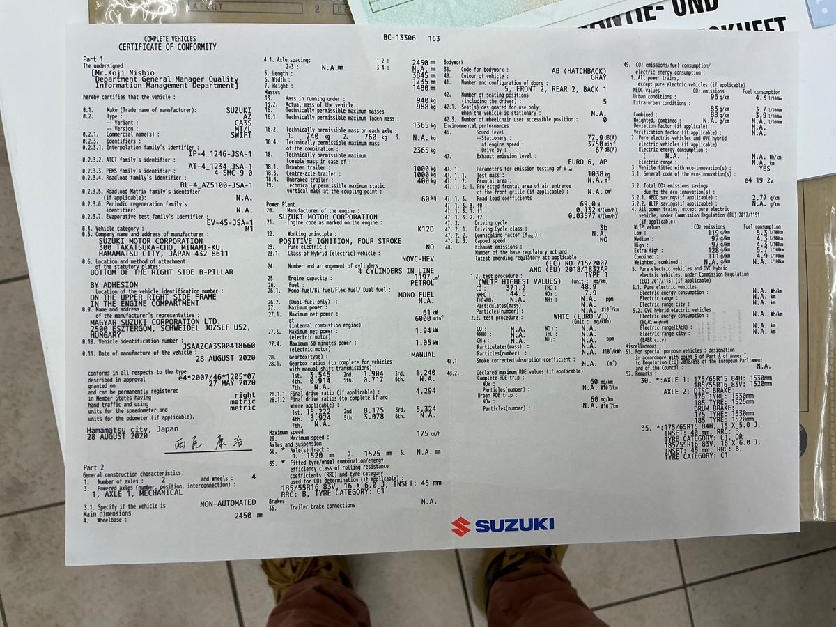 Suzuki Swift d'occasion