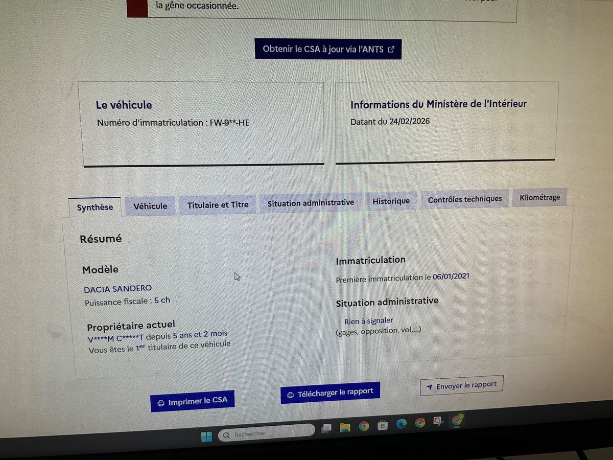 Dacia Sandero d'occasion