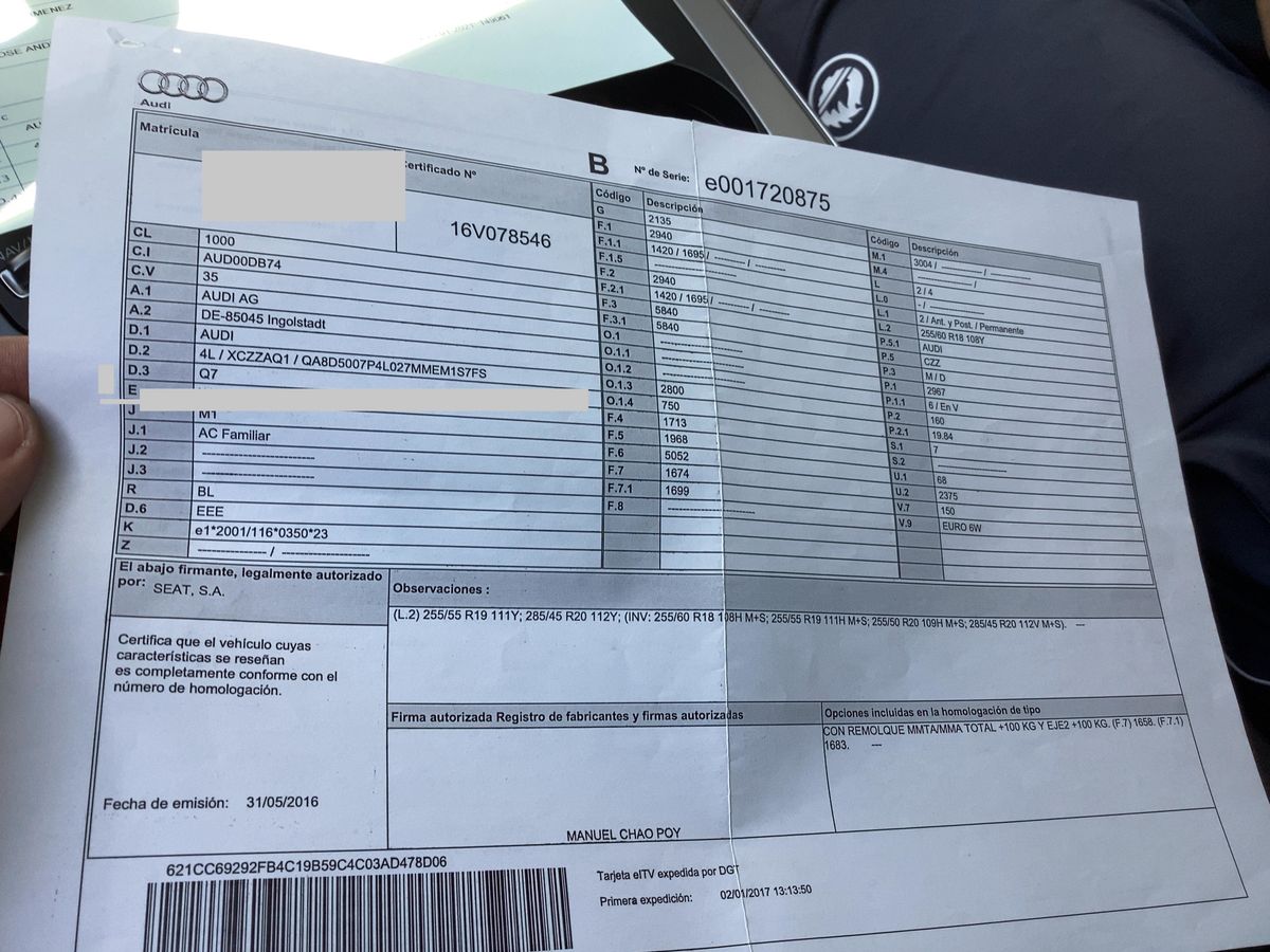 Audi Q7 d'occasion