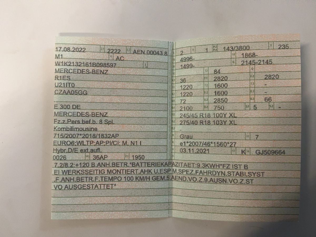 Mercedes-Benz E-Klasse d'occasion