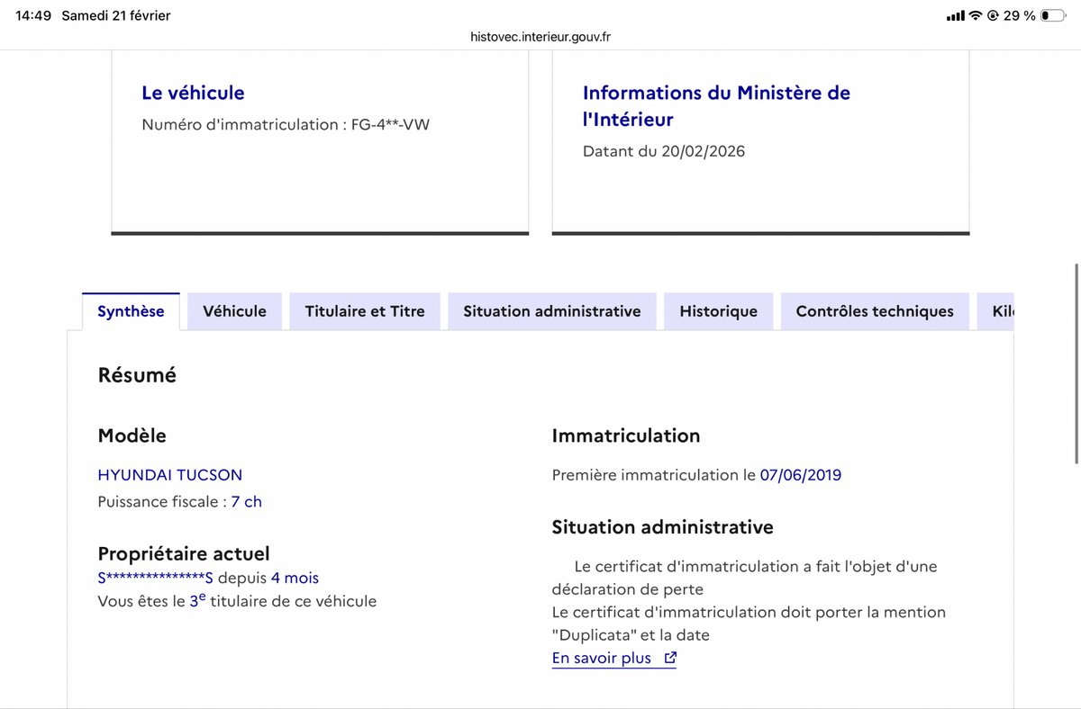 Hyundai Tucson d'occasion