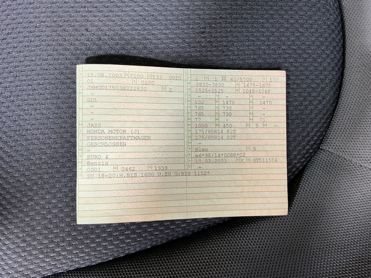 Honda Jazz d'occasion