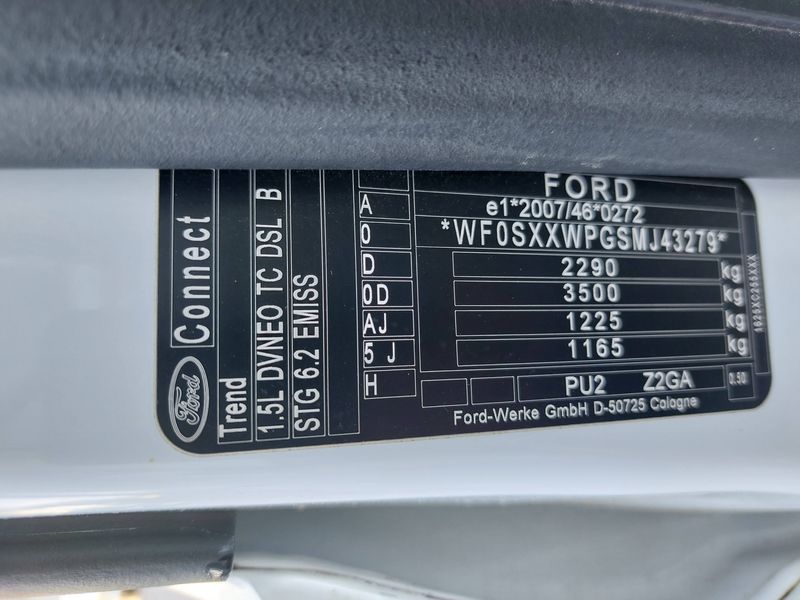 Ford Transit Connect 1.5 TDCi EcoBlue Kasten Trend lang — zdjęcie 15