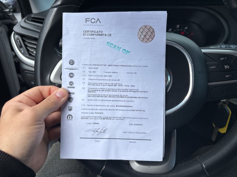 Fiat Tipo 1.3 M-Jet Easy — zdjęcie 18