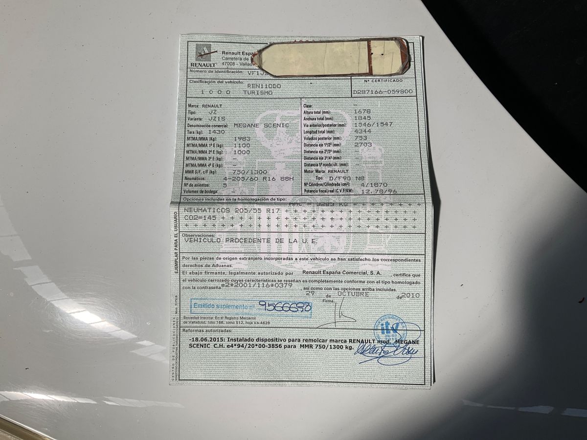 Renault Scenic 1.9 dCi Family Edition